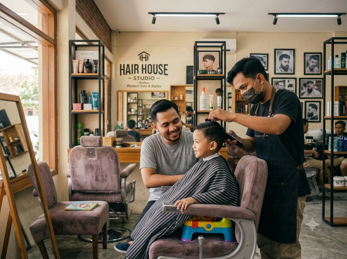 Cukur Rambut Anak (Di Bawah 5 Tahun)